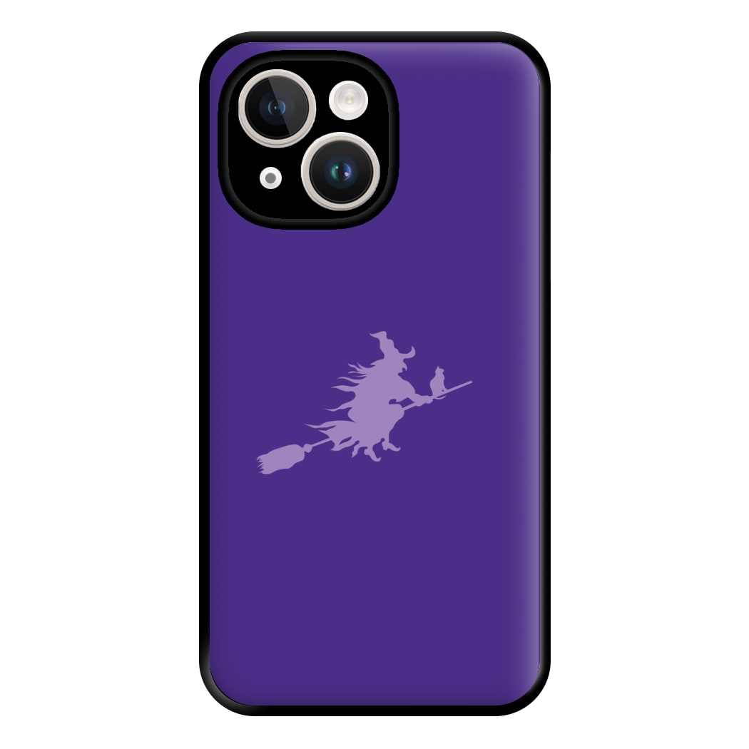 Witch And Cat - Halloween Phone Case for iPhone 14 Plus