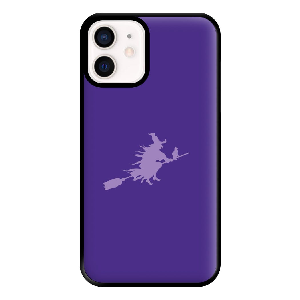 Witch And Cat - Halloween Phone Case for iPhone 12 Mini