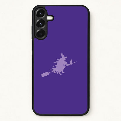 Witch And Cat - Halloween Phone Case for Galaxy A17