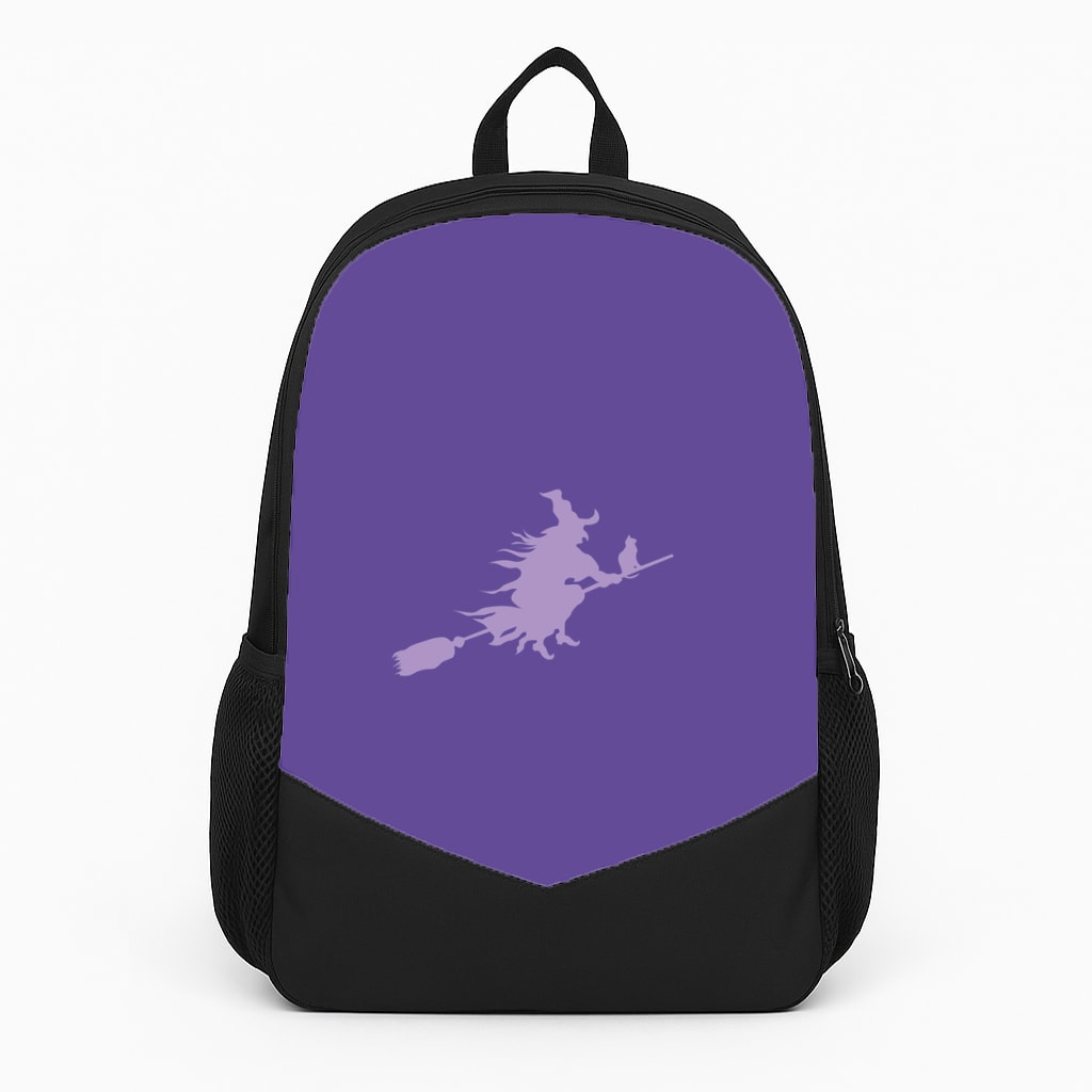 Witch And Cat - Halloween Backpack