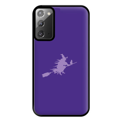 Witch And Cat - Halloween Phone Case for Galaxy Note 20 Ultra