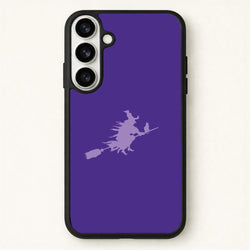 Witch And Cat - Halloween Phone Case for Galaxy S26