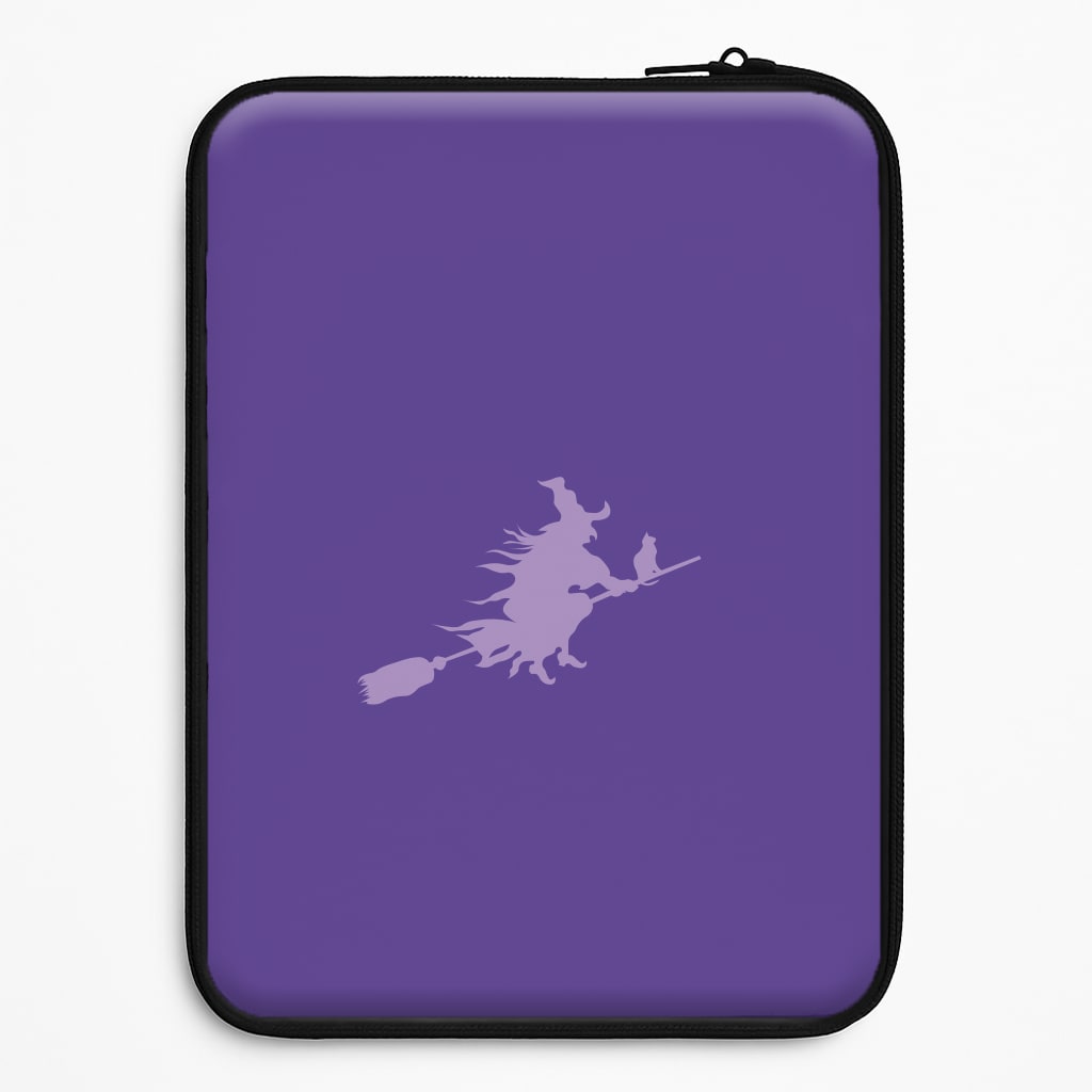 Witch And Cat - Halloween Laptop Sleeve