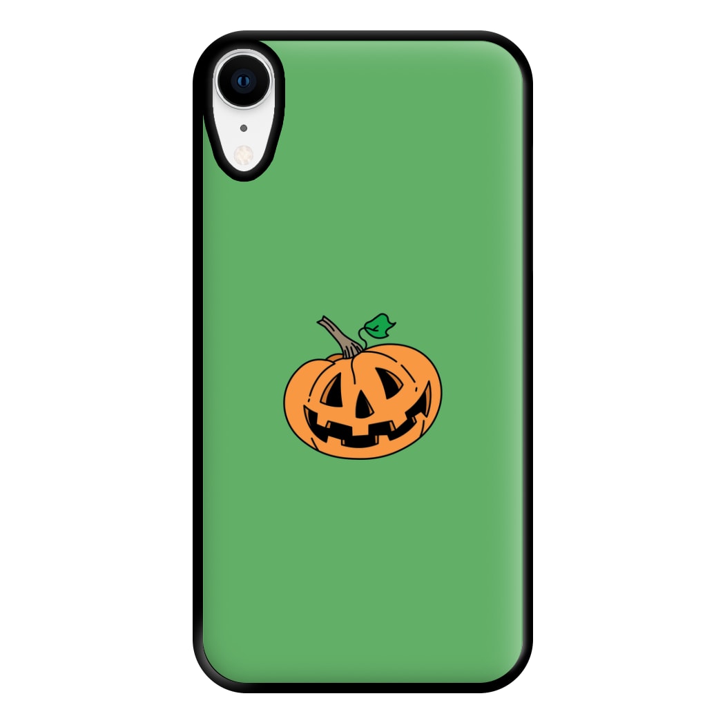 Pumpkin Green - Halloween Phone Case for iPhone XR