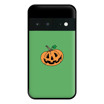 Pumpkin Green - Halloween Phone Case for Google Pixel 6a