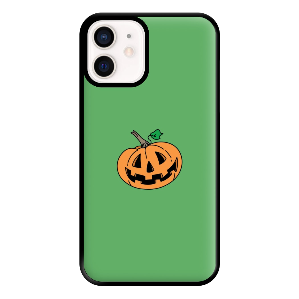 Pumpkin Green - Halloween Phone Case for iPhone 12 Mini