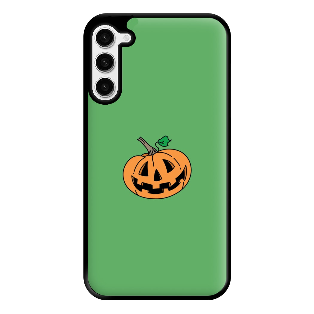 Pumpkin Green - Halloween Phone Case for Galaxy S23 Plus