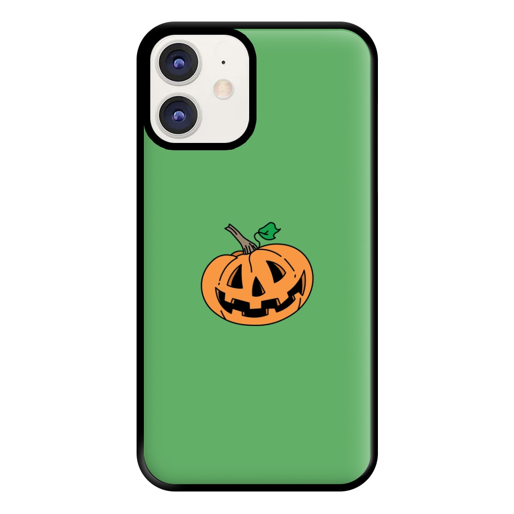 Pumpkin Green - Halloween Phone Case for iPhone 12 / 12 Pro