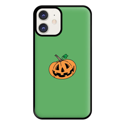 Pumpkin Green - Halloween Phone Case for iPhone 12 / 12 Pro