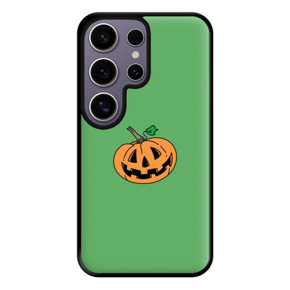 Pumpkin Green - Halloween Phone Case for Galaxy S25 Ultra