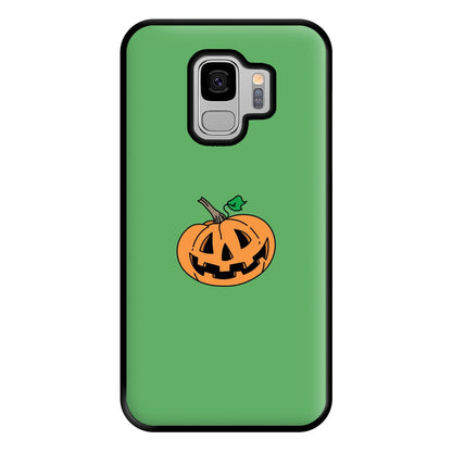 Pumpkin Green - Halloween Phone Case for Galaxy S9 Plus