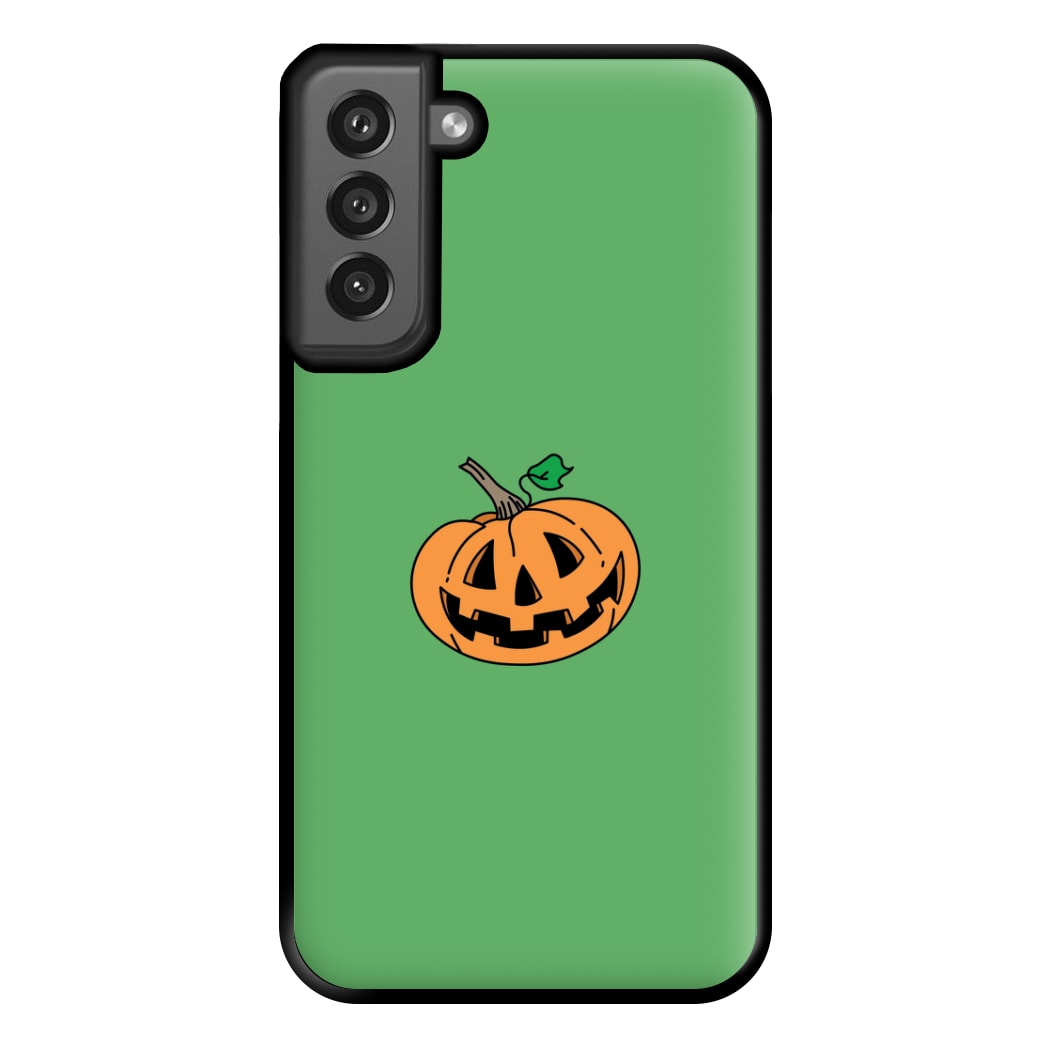 Pumpkin Green - Halloween Phone Case for Galaxy S21FE