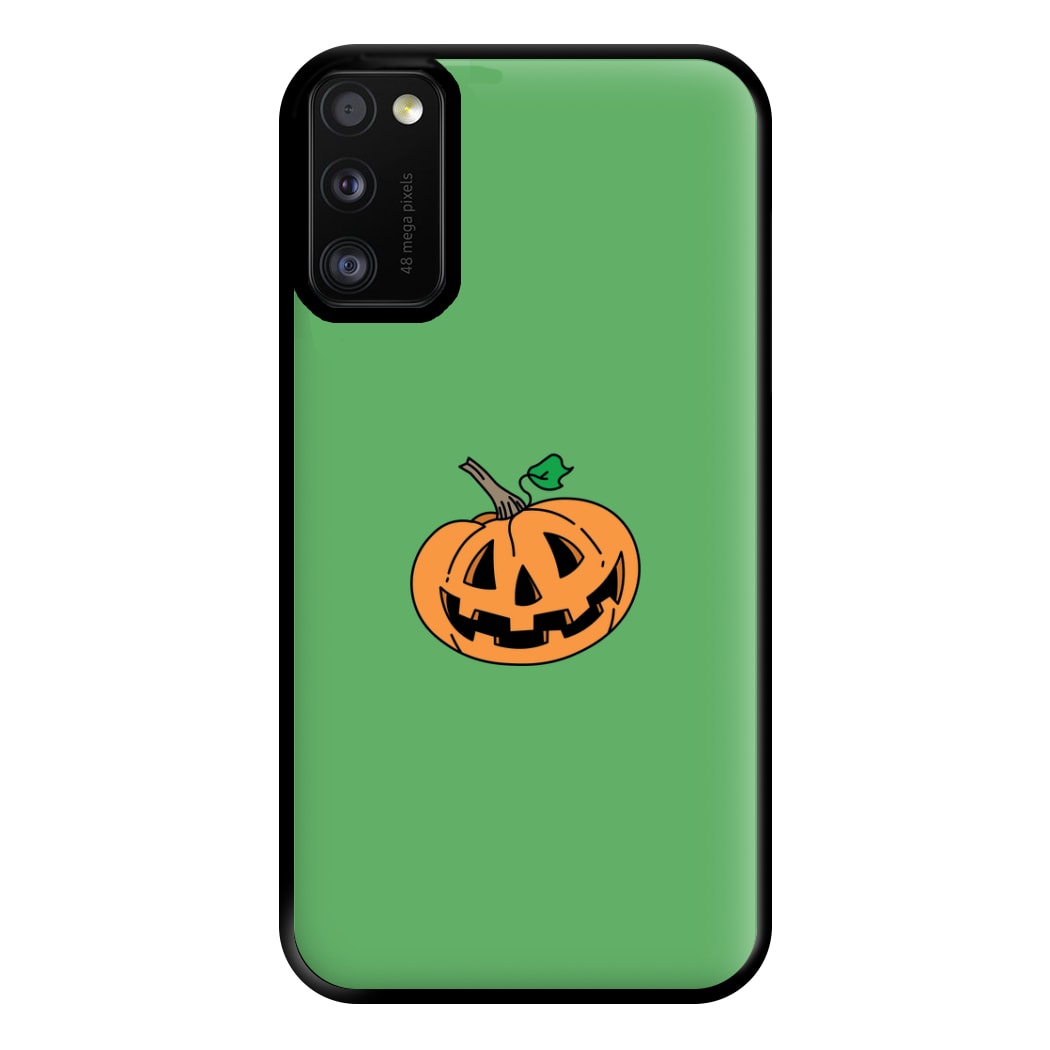 Pumpkin Green - Halloween Phone Case for Galaxy A41