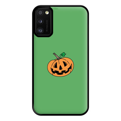 Pumpkin Green - Halloween Phone Case for Galaxy A41