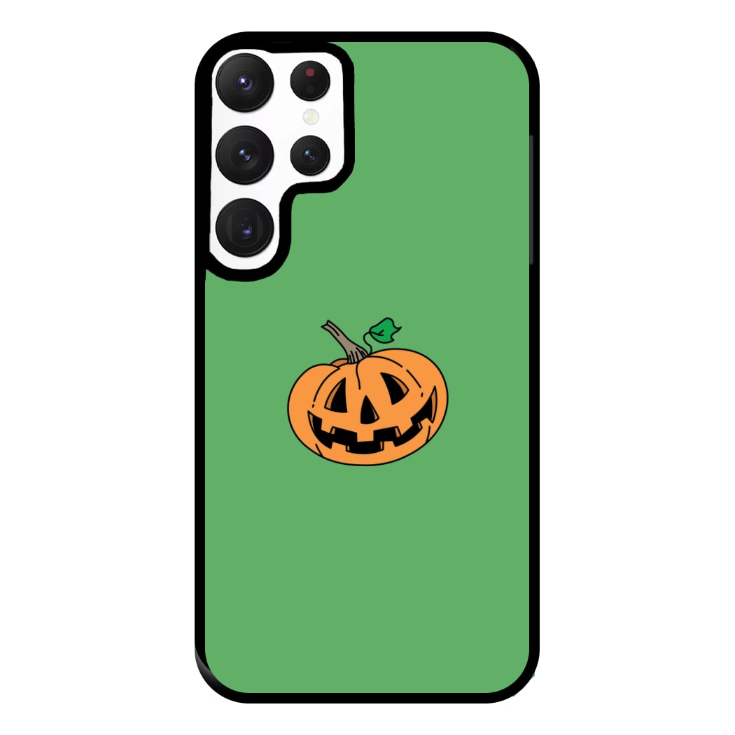 Pumpkin Green - Halloween Phone Case for Galaxy S22 Ultra