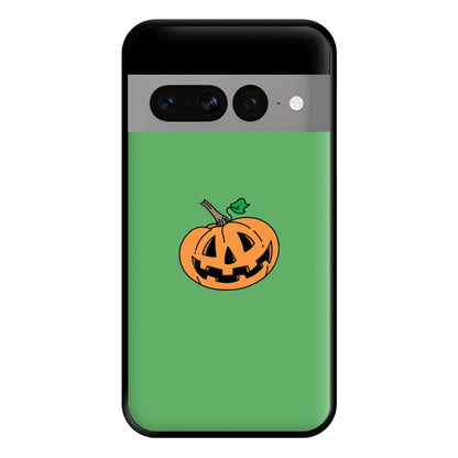 Pumpkin Green - Halloween Phone Case for Google Pixel 7 Pro