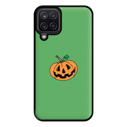 Pumpkin Green - Halloween Phone Case for Galaxy A12