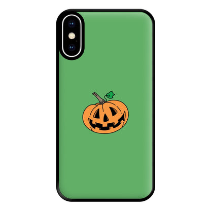 Pumpkin Green - Halloween Phone Case for iPhone XS Max