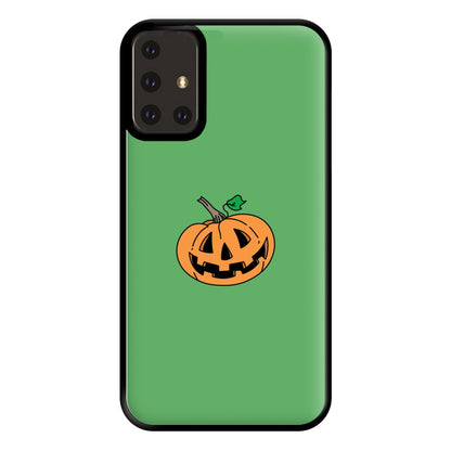 Pumpkin Green - Halloween Phone Case for Galaxy A71