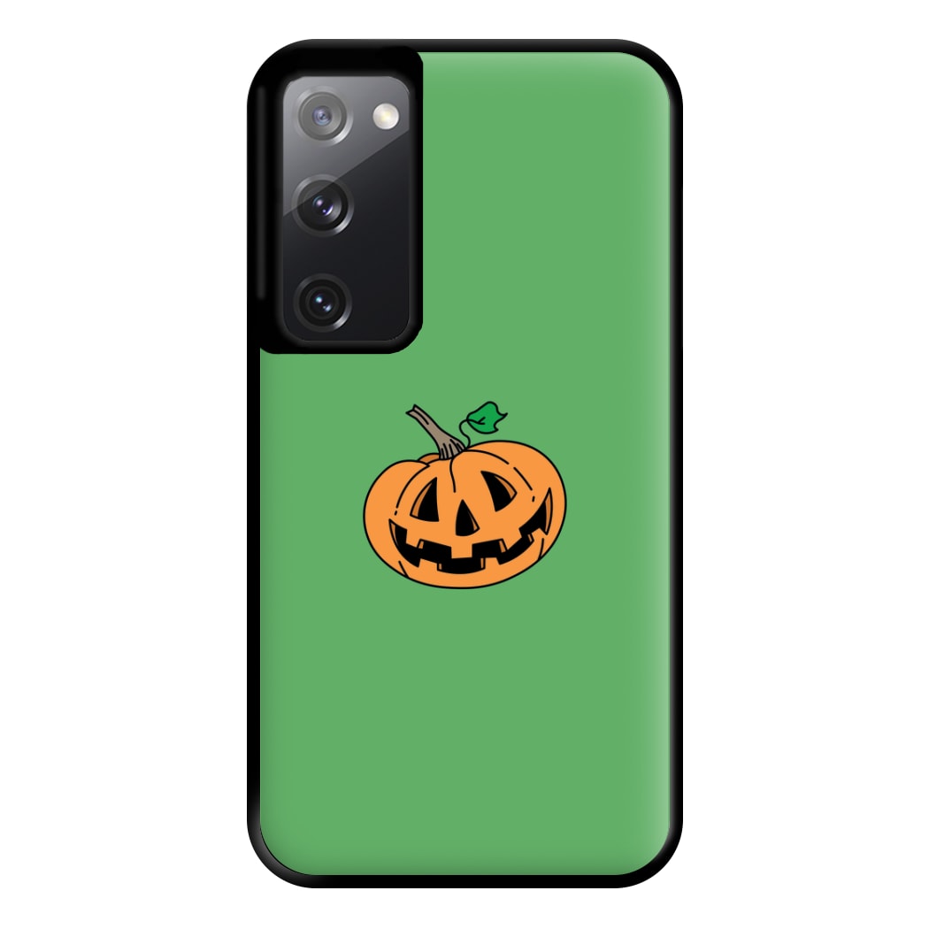 Pumpkin Green - Halloween Phone Case for Galaxy S20FE