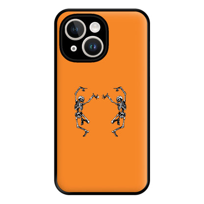 Dancing Skeletons - Halloween Phone Case for iPhone 14 Plus