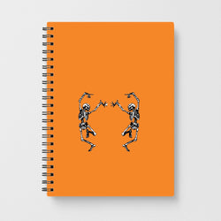 Dancing Skeletons - Halloween Notebook