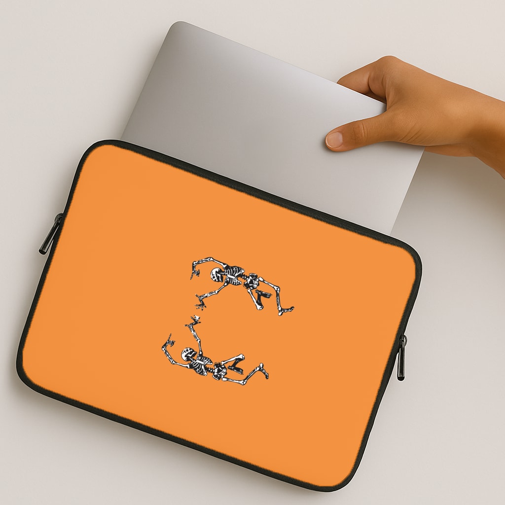 Dancing Skeletons - Halloween MacBook Case