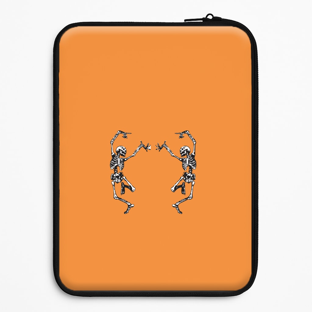 Dancing Skeletons - Halloween Laptop Sleeve