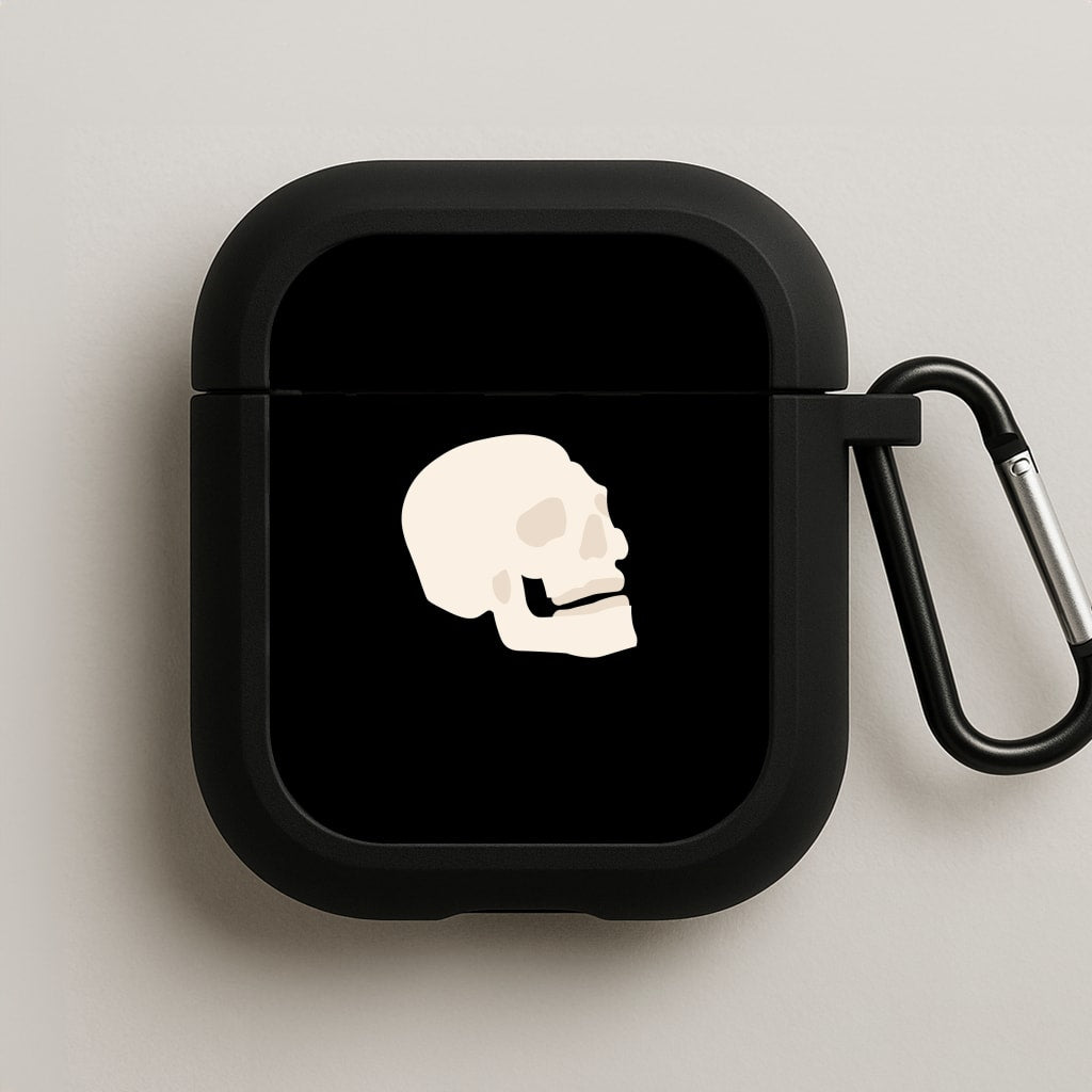 Skull Outline - Halloween AirPods Case