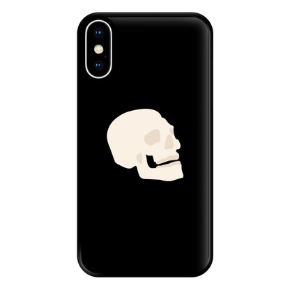 Skull Outline - Halloween Phone Case for iPhone XS Max