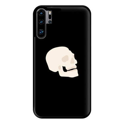 Skull Outline - Halloween Phone Case for Huawei P30 Pro