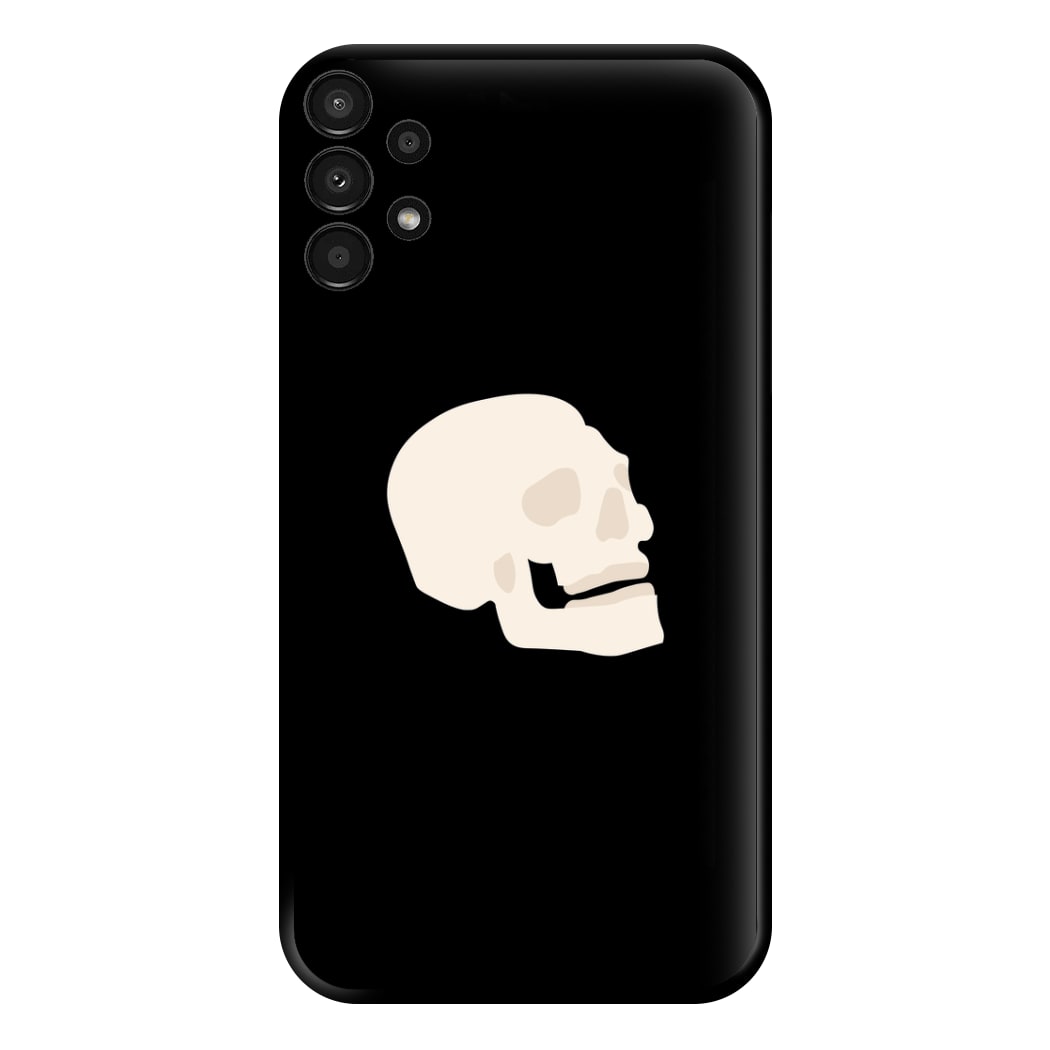 Skull Outline - Halloween Phone Case for Galaxy A13