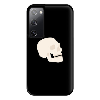 Skull Outline - Halloween Phone Case for Galaxy S20