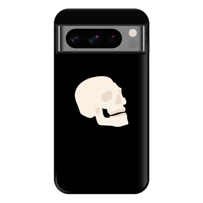 Skull Outline - Halloween Phone Case for Google Pixel 8 Pro