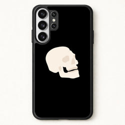 Skull Outline - Halloween Phone Case for Galaxy S26 Ultra