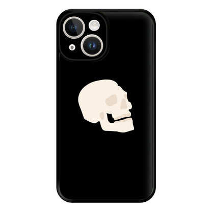 Skull Outline - Halloween Phone Case for iPhone 14