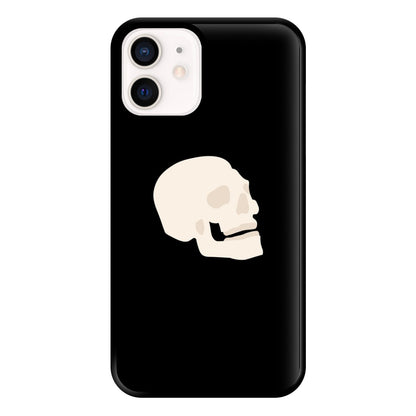 Skull Outline - Halloween Phone Case for iPhone 12 Mini