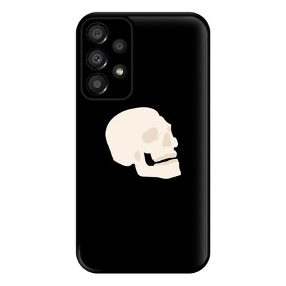 Skull Outline - Halloween Phone Case for Galaxy A33