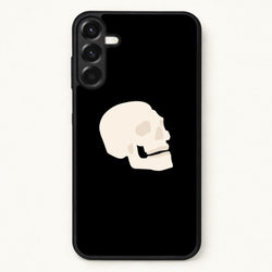 Skull Outline - Halloween Phone Case for Galaxy A57