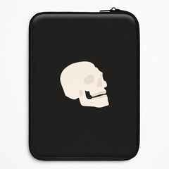 Skull Outline - Halloween Laptop Sleeve