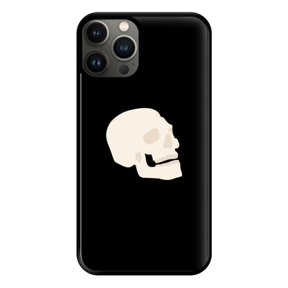 Skull Outline - Halloween Phone Case for iPhone 13 Pro Max