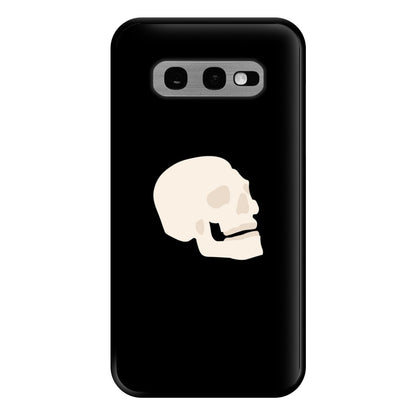 Skull Outline - Halloween Phone Case for Galaxy S10e