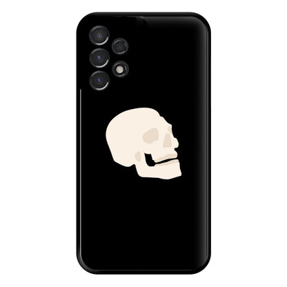 Skull Outline - Halloween Phone Case for Galaxy A53