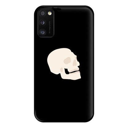 Skull Outline - Halloween Phone Case for Galaxy A41