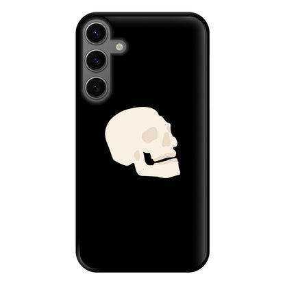 Skull Outline - Halloween Phone Case for Galaxy S23FE