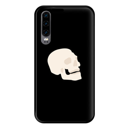 Skull Outline - Halloween Phone Case for Huawei P30