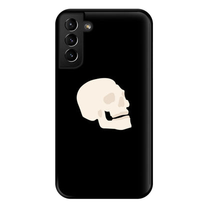 Skull Outline - Halloween Phone Case for Galaxy S21 Plus