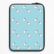 Ghost Pattern - Halloween Laptop Sleeve 1