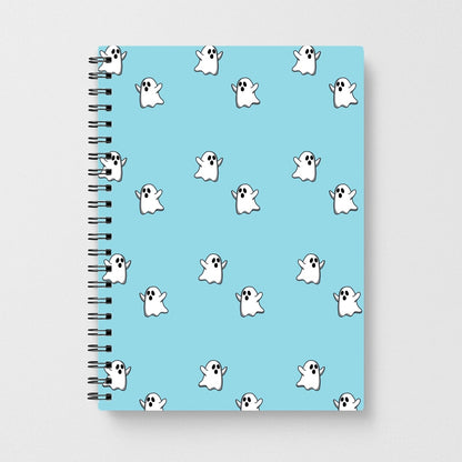 Ghost Pattern - Halloween Notebook