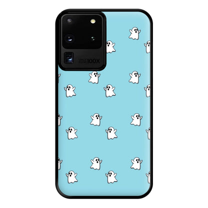 Ghost Pattern - Halloween Phone Case for Galaxy S20 Ultra